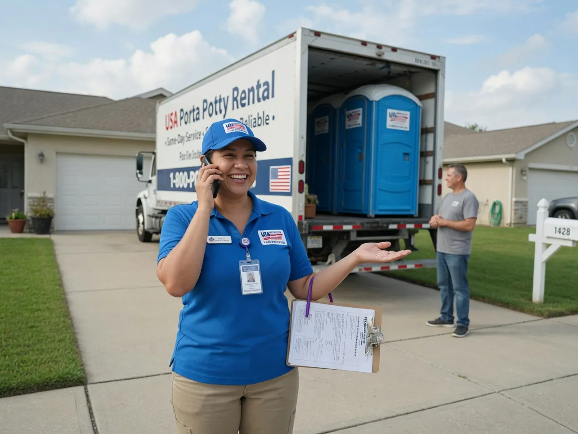 Portable Toilet Rental Benton Harbor, MI FAQs