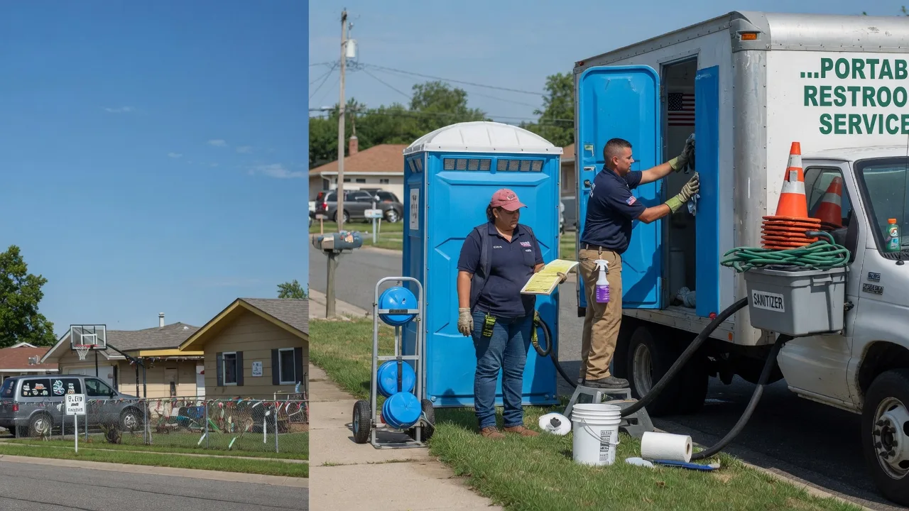 Portable Toilet Rental in Benton Harbor, MI near me